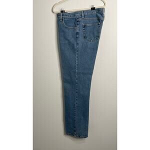 VTG Rocky Mountain Rockies Blue Jeans Women’s Slim Straight Size 15 Long